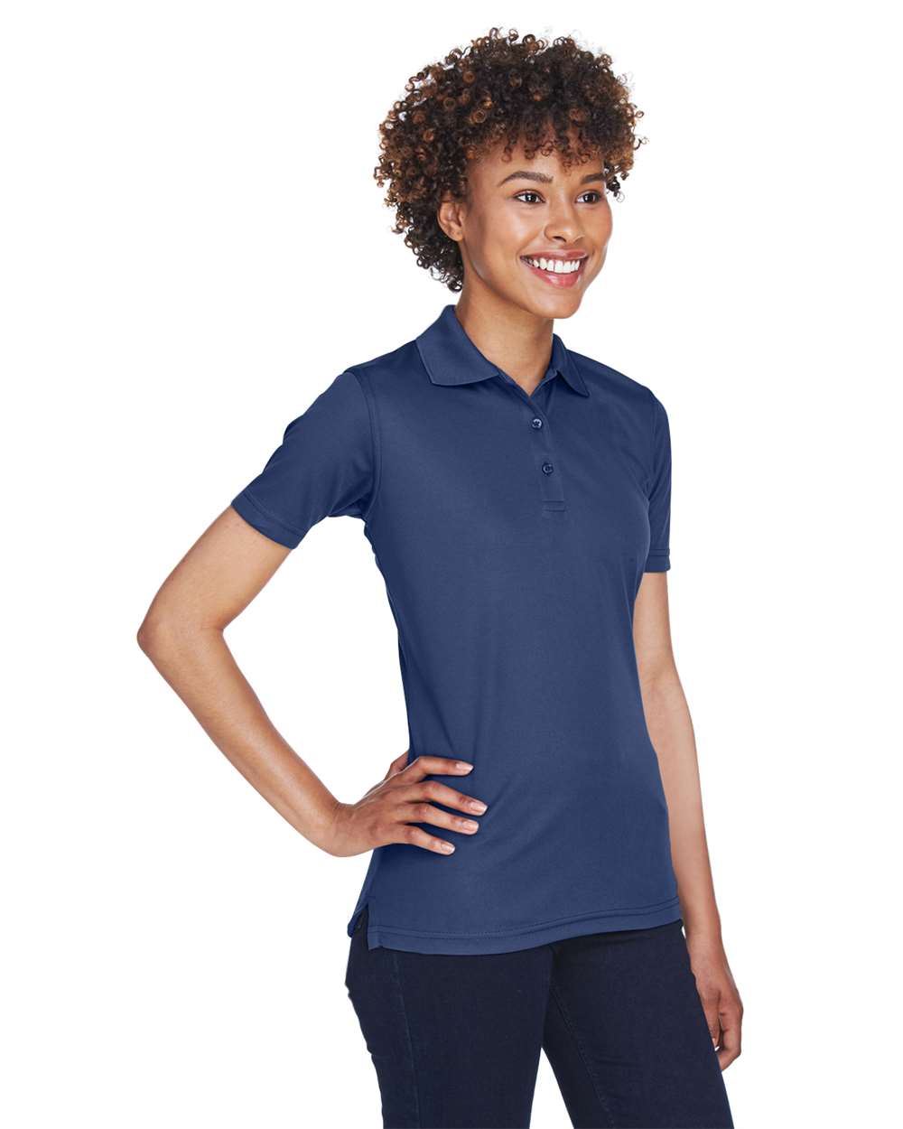 UltraClub-8210L-Women's Cool & Dry Mesh Piqué Polo - Image 18