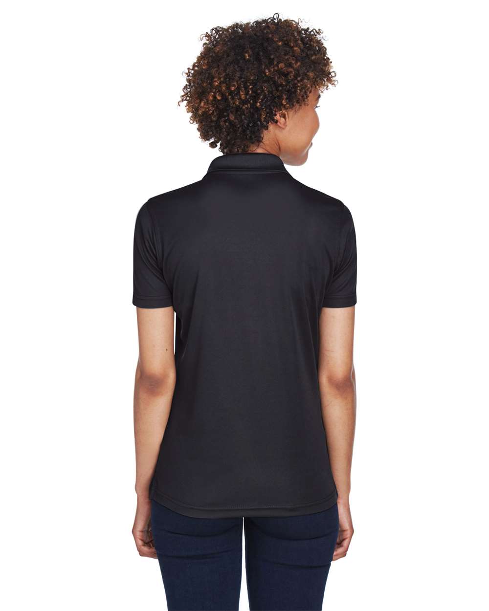 UltraClub-8210L-Women's Cool & Dry Mesh Piqué Polo - Image 2