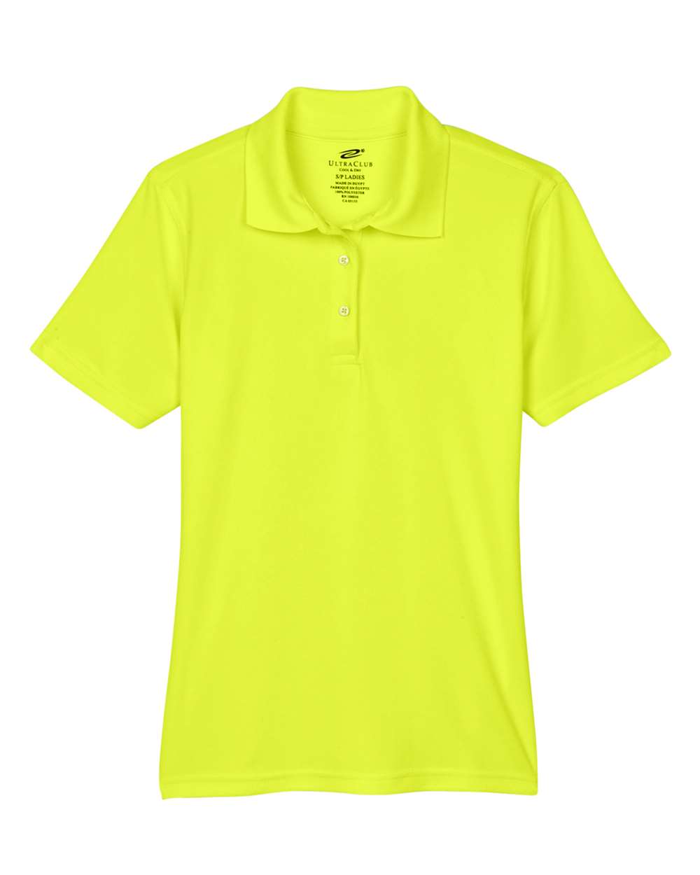 UltraClub-8210L-Women's Cool & Dry Mesh Piqué Polo - Image 4