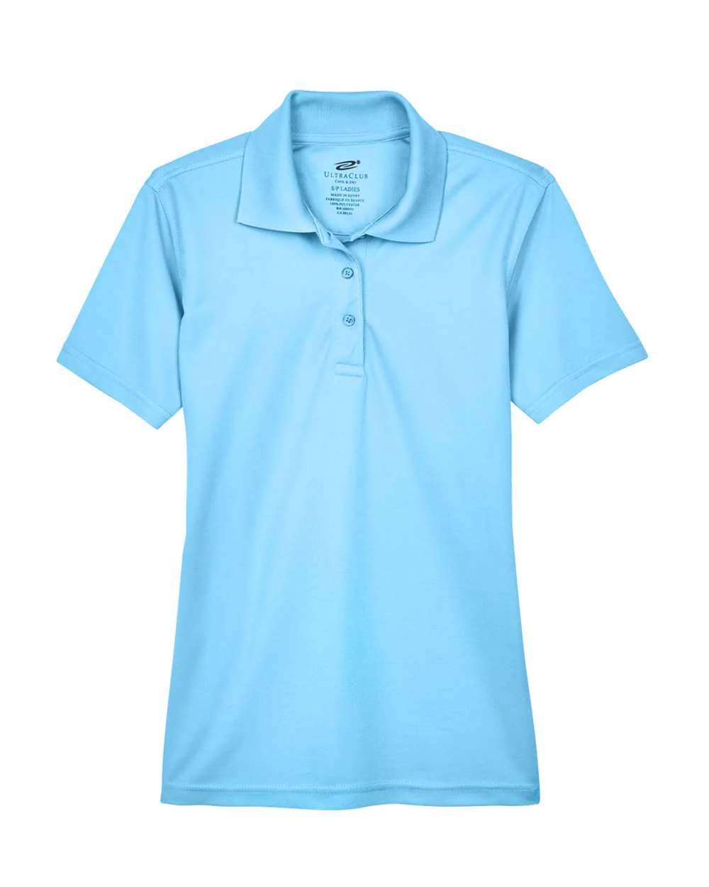 UltraClub-8210L-Women's Cool & Dry Mesh Piqué Polo - Image 55
