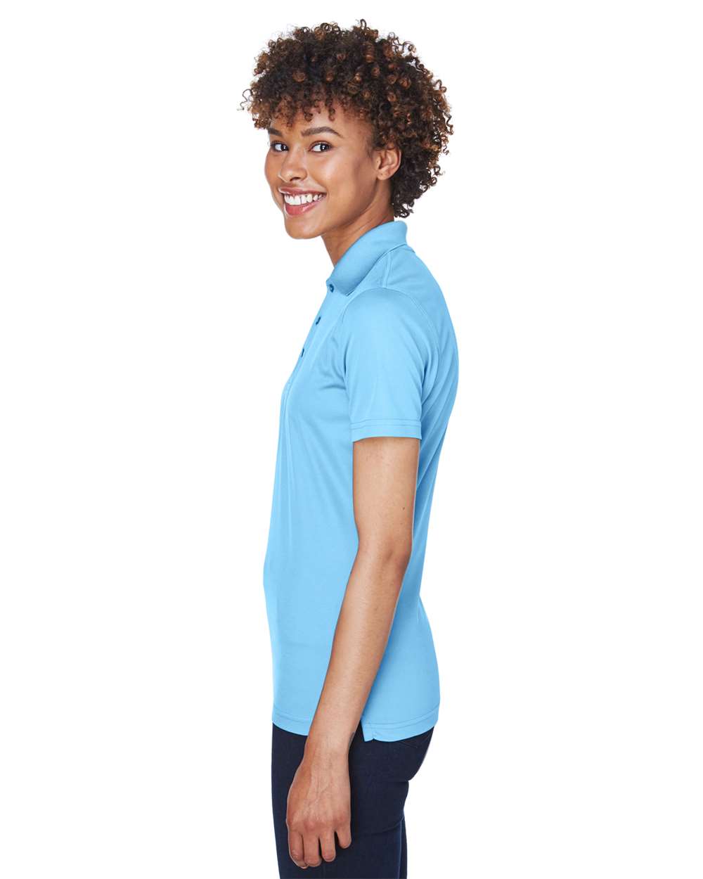 UltraClub-8210L-Women's Cool & Dry Mesh Piqué Polo - Image 58