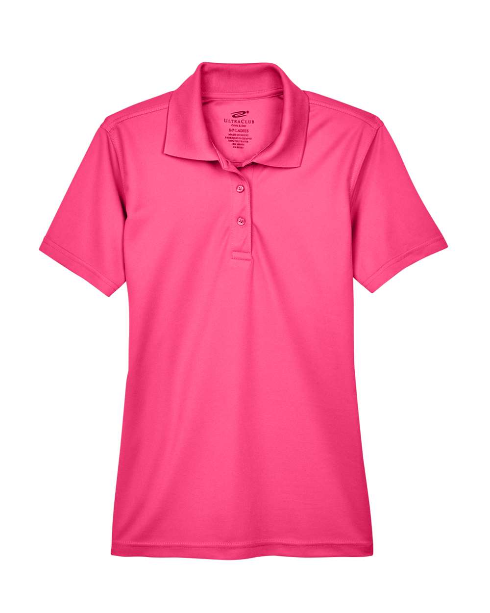 UltraClub-8210L-Women's Cool & Dry Mesh Piqué Polo - Image 67