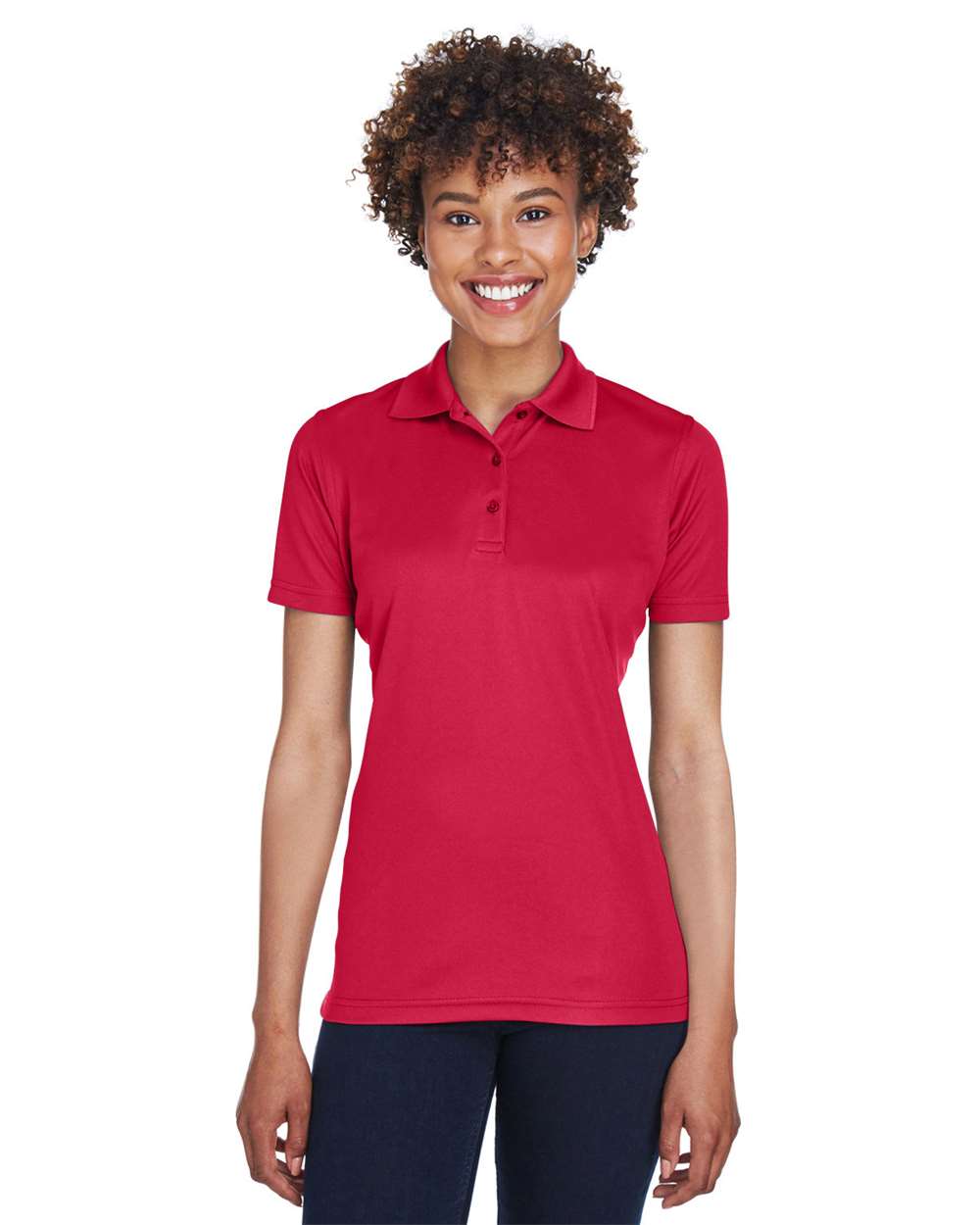 UltraClub-8210L-Women's Cool & Dry Mesh Piqué Polo - Image 7