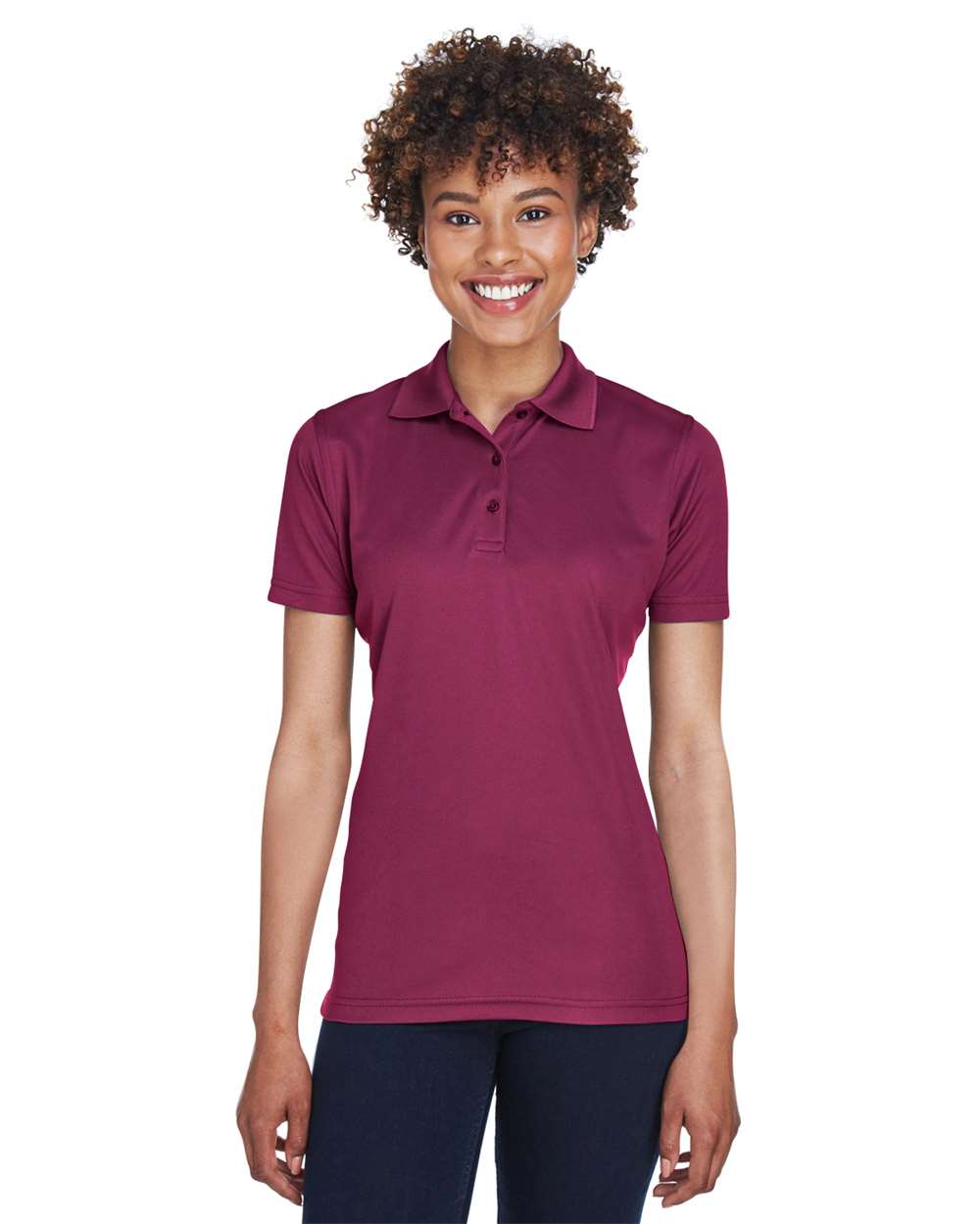 UltraClub-8210L-Women's Cool & Dry Mesh Piqué Polo - Image 84