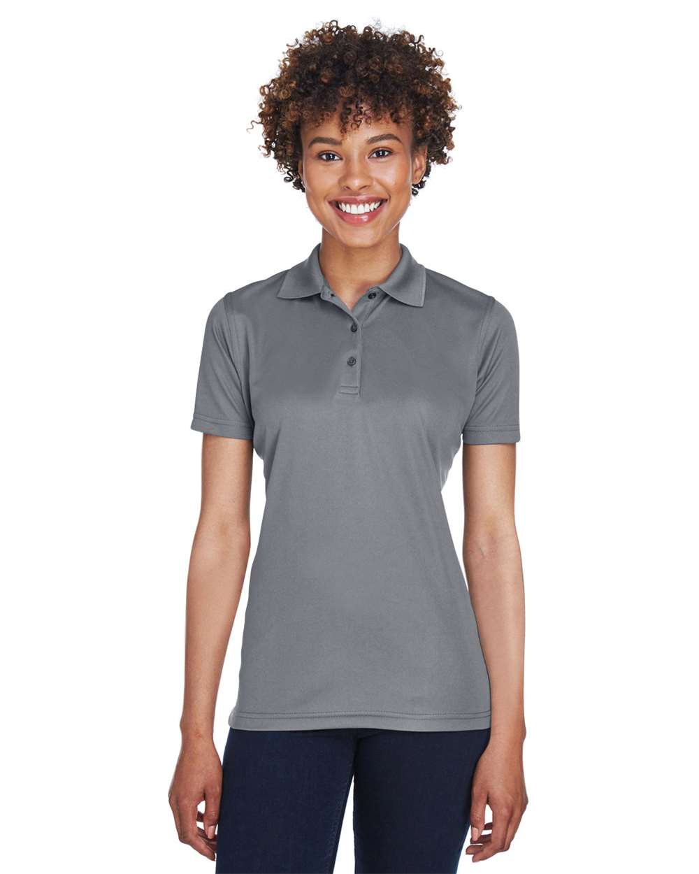 UltraClub-8210L-Women's Cool & Dry Mesh Piqué Polo - Image 9