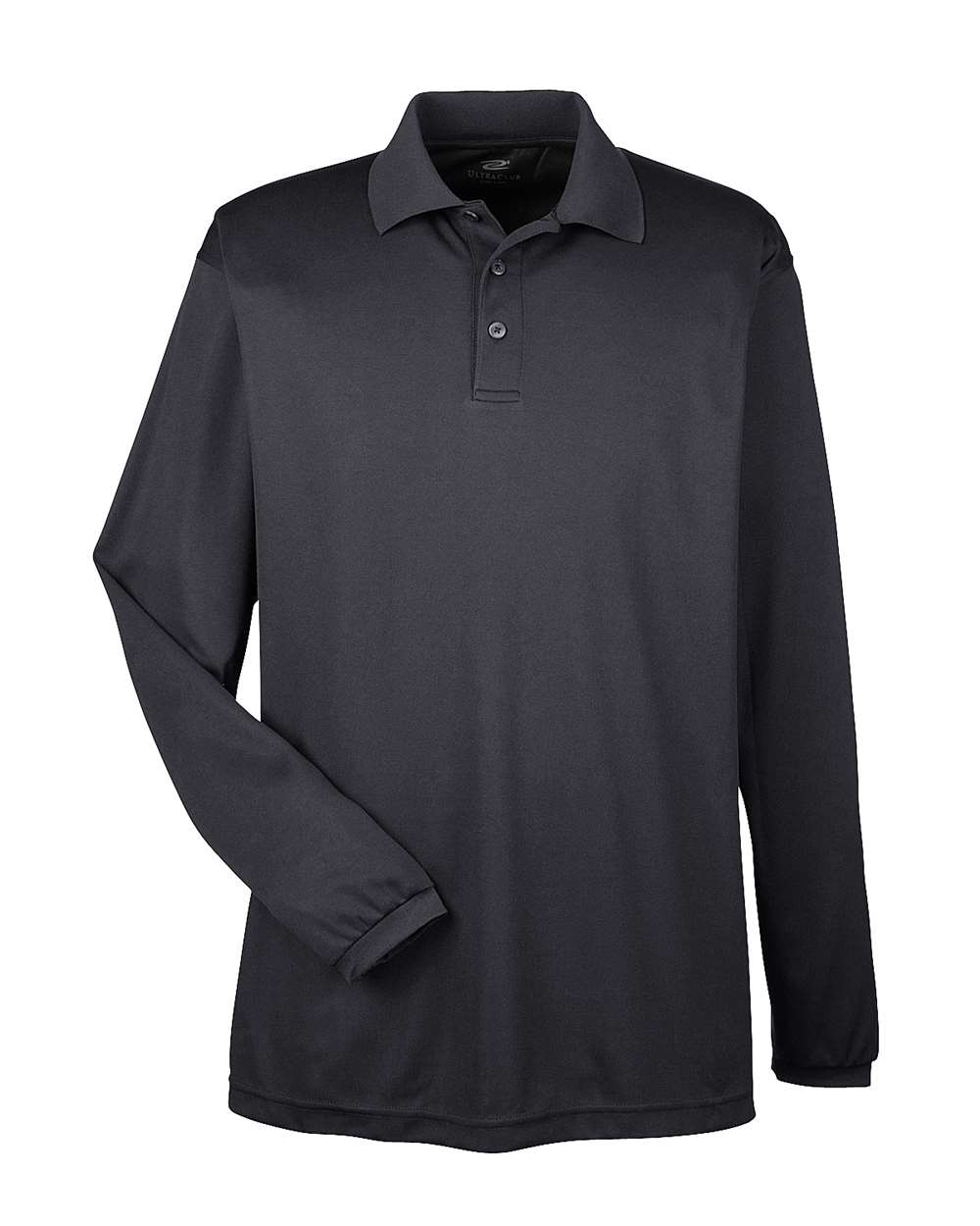 UltraClub-8210LS-Men's Cool & Dry Long Sleeve Mesh Piqué Polo - Image 13