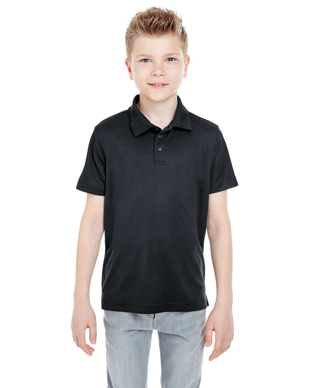 UltraClub-8210Y-Youth Cool & Dry Mesh Piqué Polo - Image 13