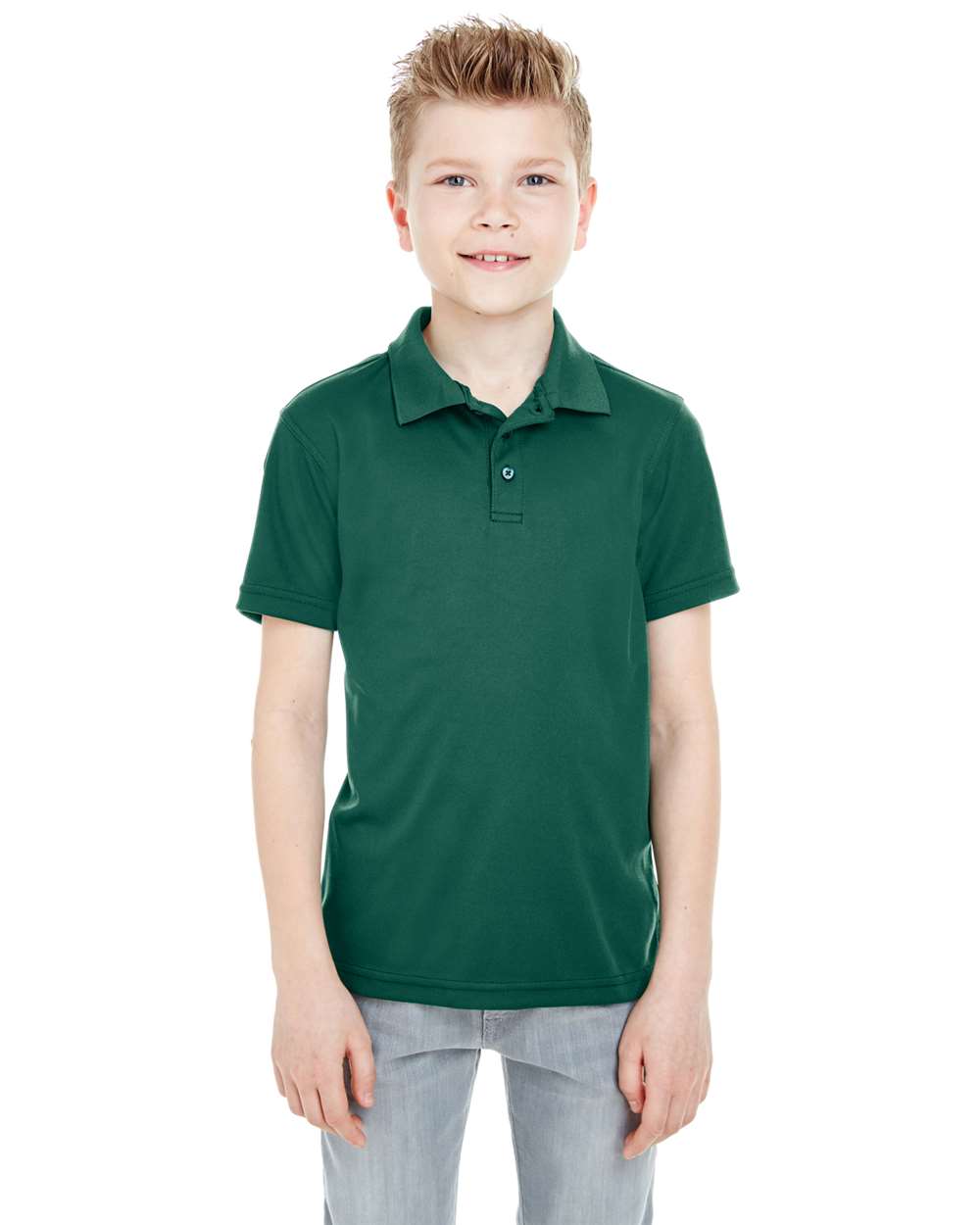 UltraClub-8210Y-Youth Cool & Dry Mesh Piqué Polo - Image 16