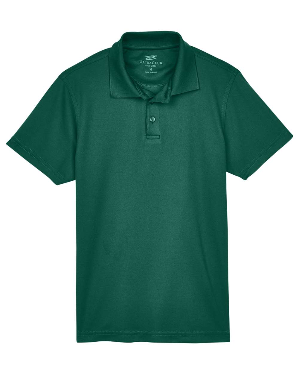 UltraClub-8210Y-Youth Cool & Dry Mesh Piqué Polo - Image 17