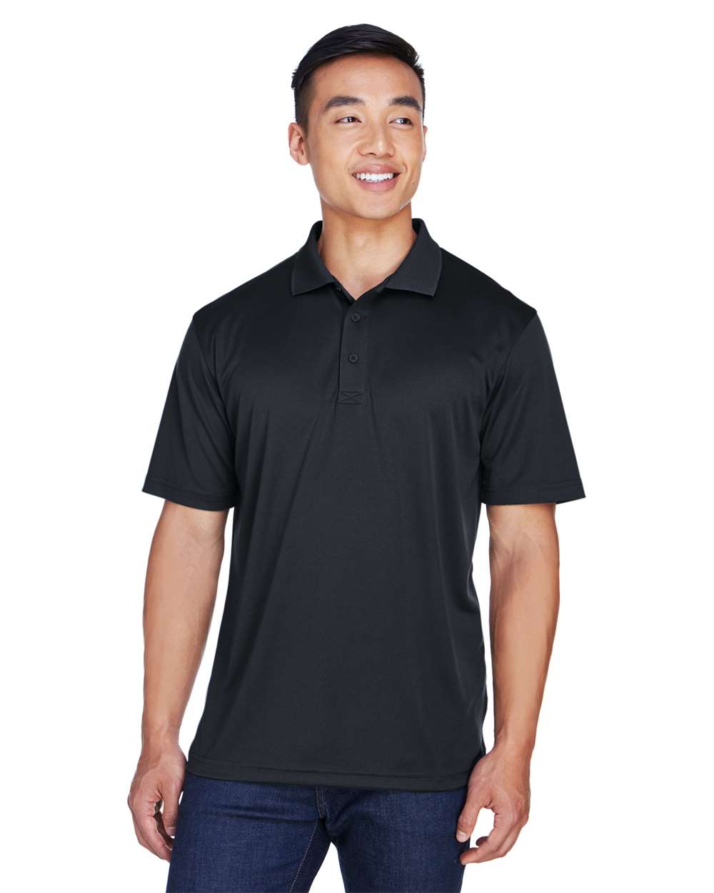 UltraClub-8405-Men's Cool & Dry Sport Polo - Image 2