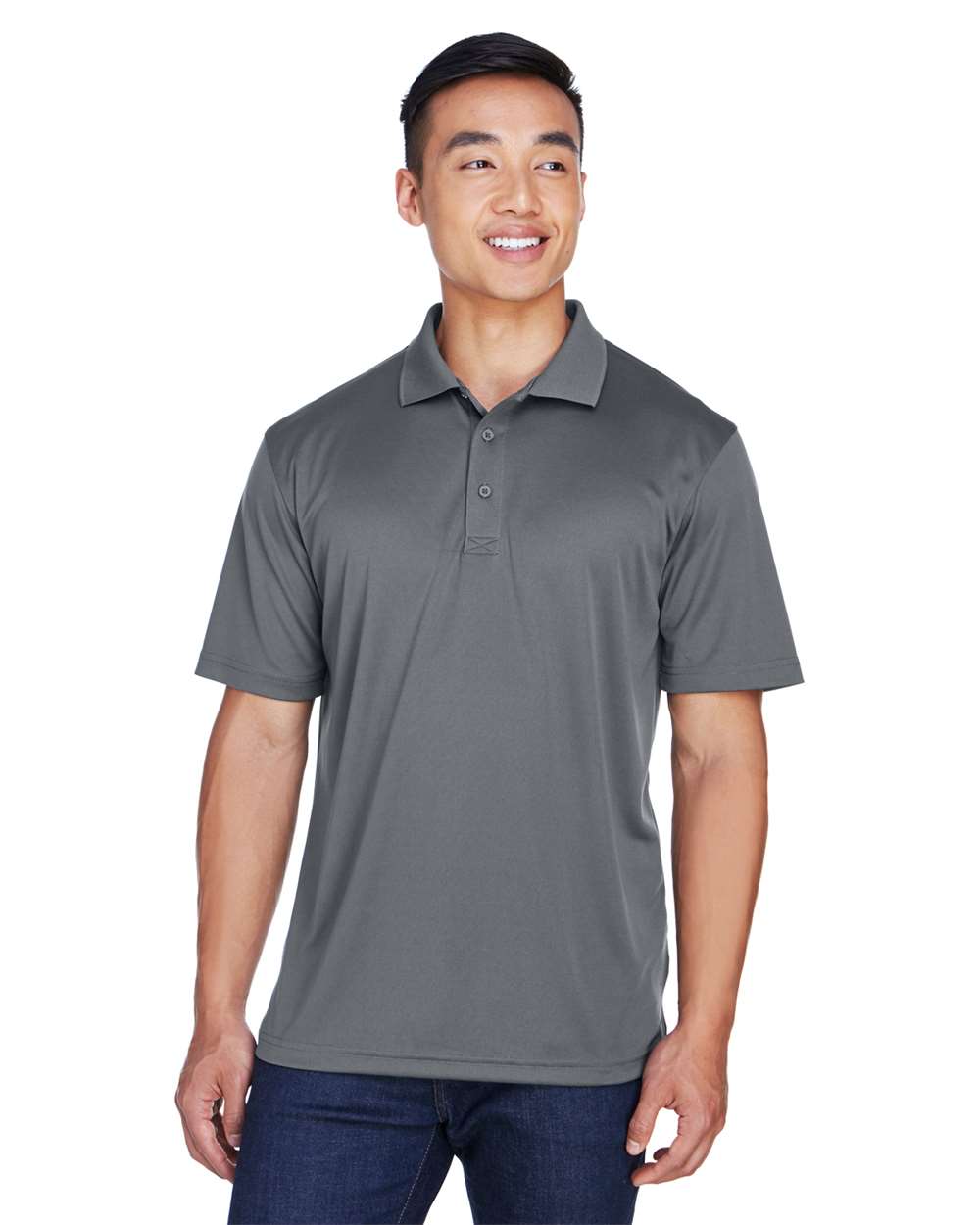 UltraClub-8405-Men's Cool & Dry Sport Polo - Image 7