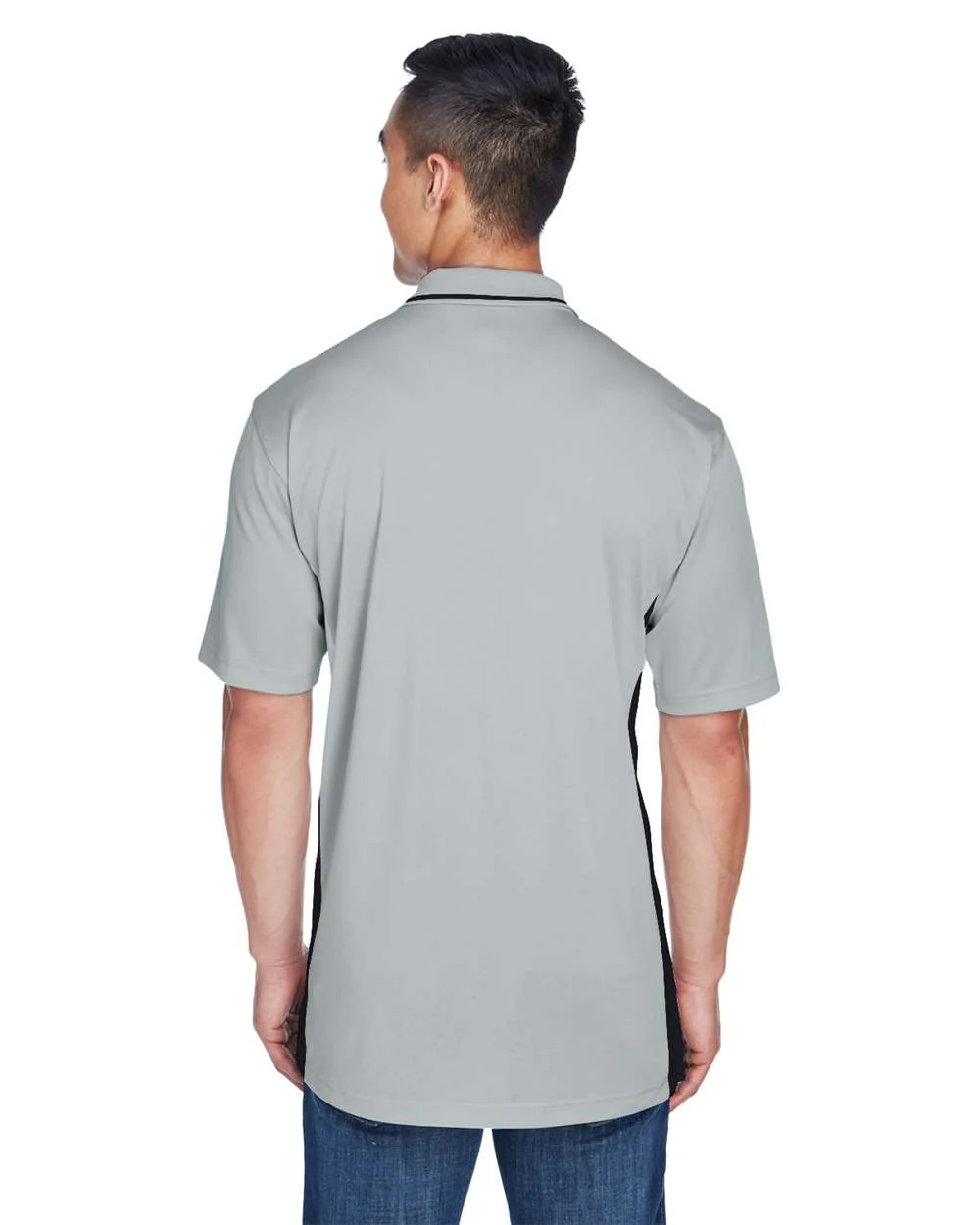 UltraClub-8406-Men's Cool & Dry Sport Two-Tone Polo - Image 13