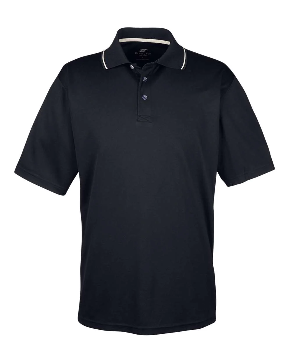 UltraClub-8406-Men's Cool & Dry Sport Two-Tone Polo - Image 6