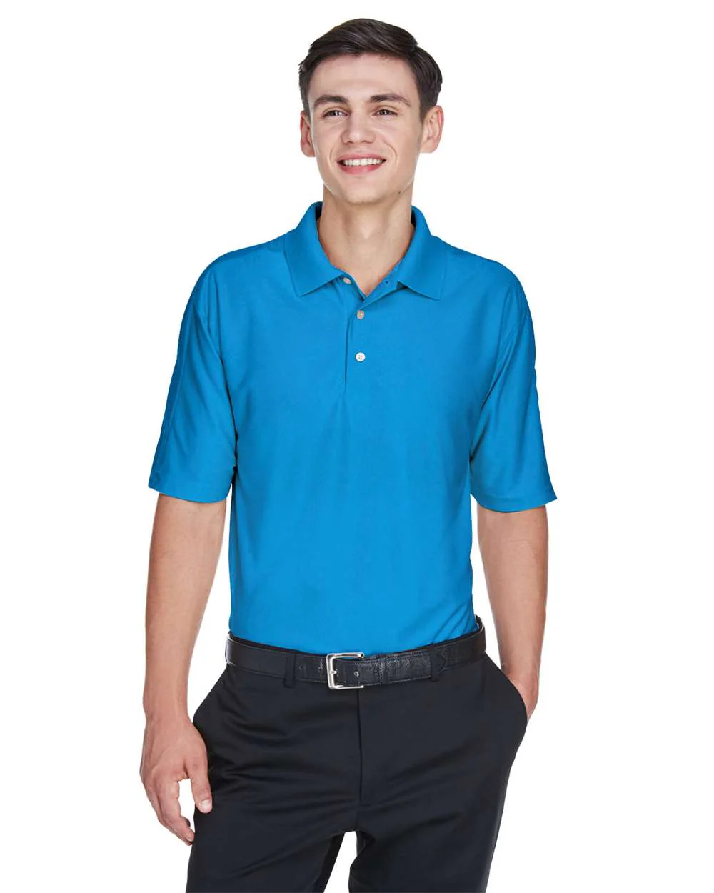 UltraClub-8415-Men's Cool & Dry Elite Performance Polo - Image 15