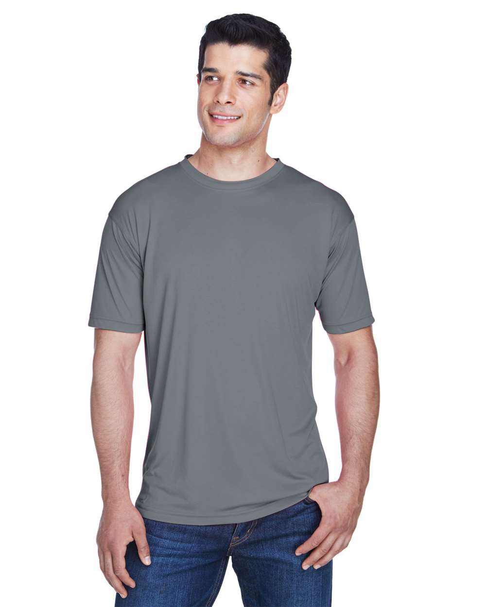 UltraClub-8420-Men's Cool & Dry Sport Performance Interlock T-Shirt - Image 15