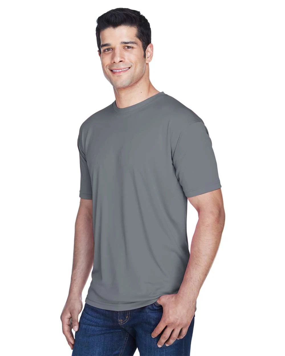 UltraClub-8420-Men's Cool & Dry Sport Performance Interlock T-Shirt - Image 16