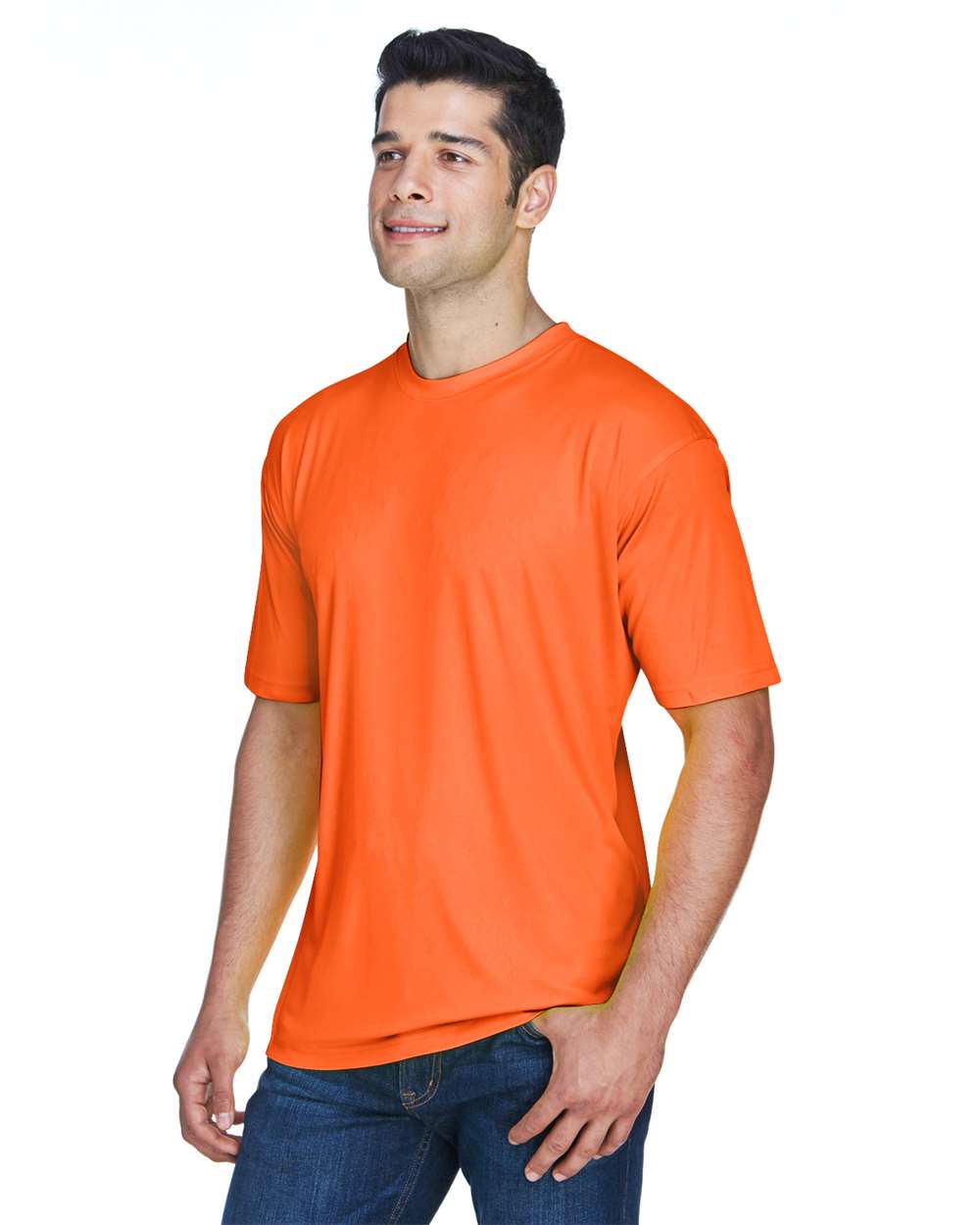 UltraClub-8420-Men's Cool & Dry Sport Performance Interlock T-Shirt - Image 8