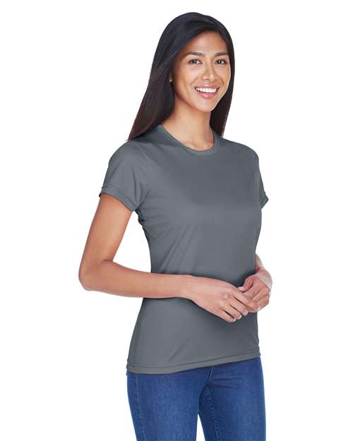UltraClub-8420L-Women's Cool & Dry Sport Performance Interlock T-shirt - Image 17