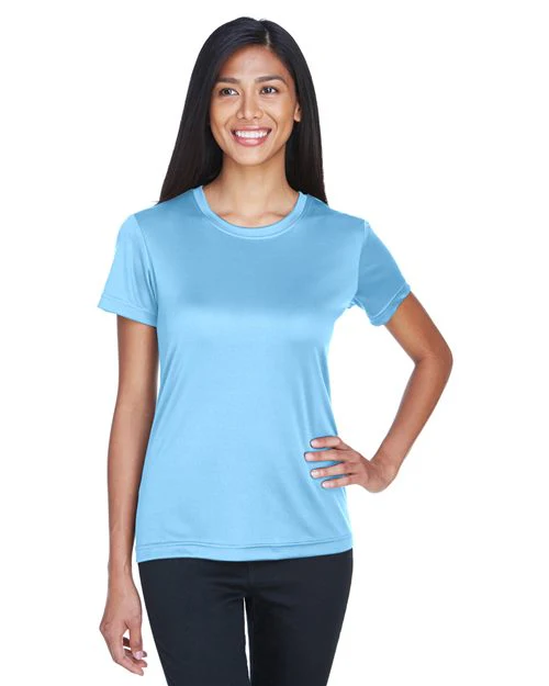 UltraClub-8420L-Women's Cool & Dry Sport Performance Interlock T-shirt - Image 2