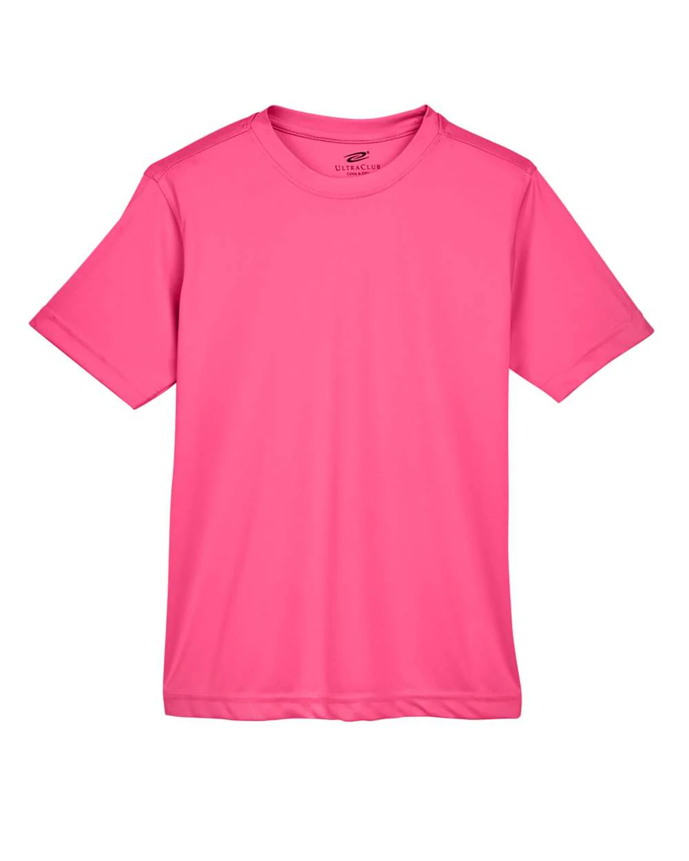 UltraClub-8420Y-Youth Cool & Dry Sport Performance Interlock T-shirt - Image 14