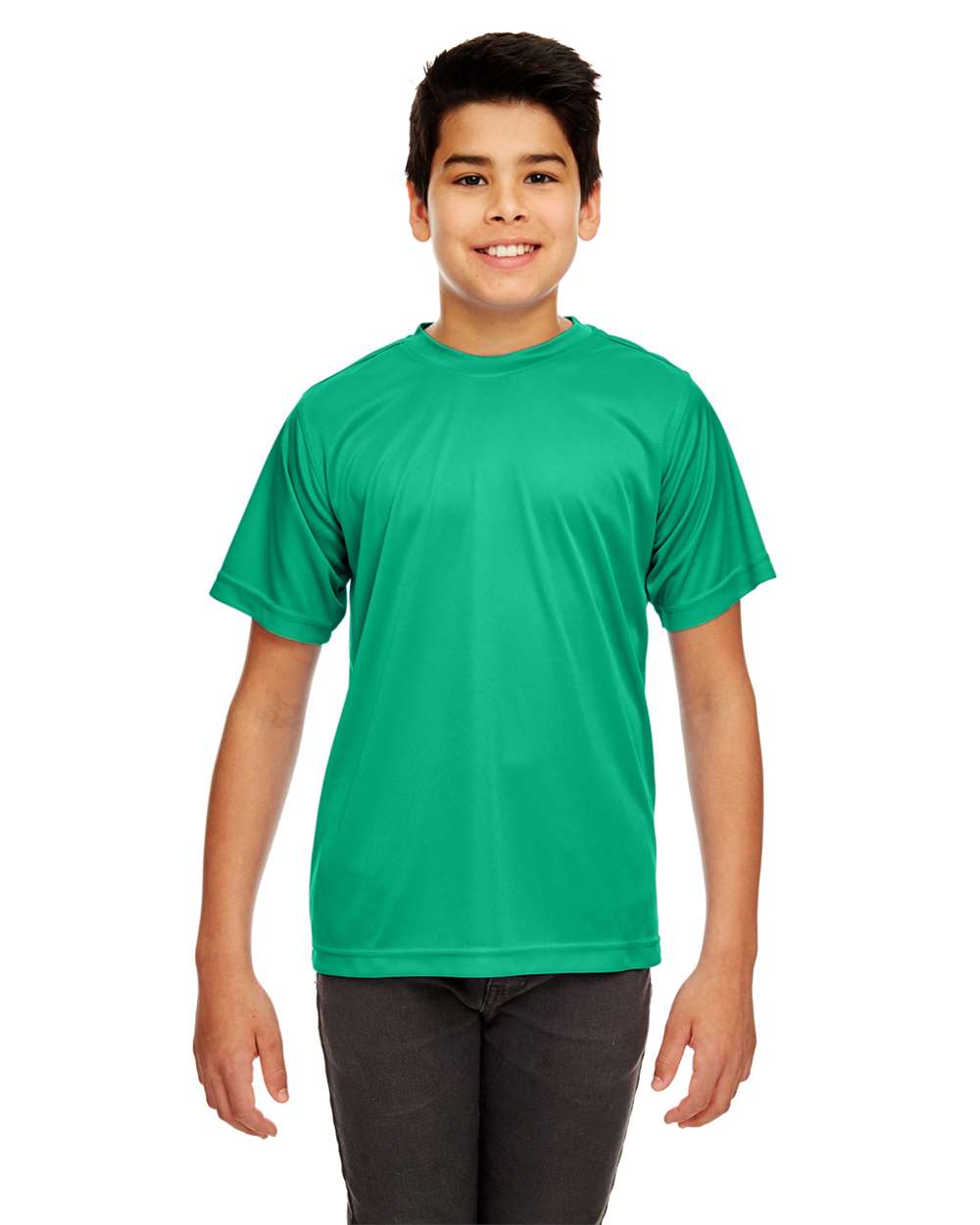 UltraClub-8420Y-Youth Cool & Dry Sport Performance Interlock T-shirt - Image 19