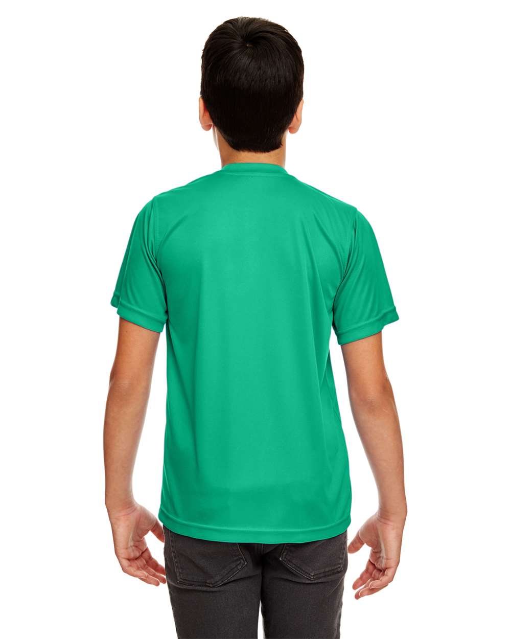 UltraClub-8420Y-Youth Cool & Dry Sport Performance Interlock T-shirt - Image 20