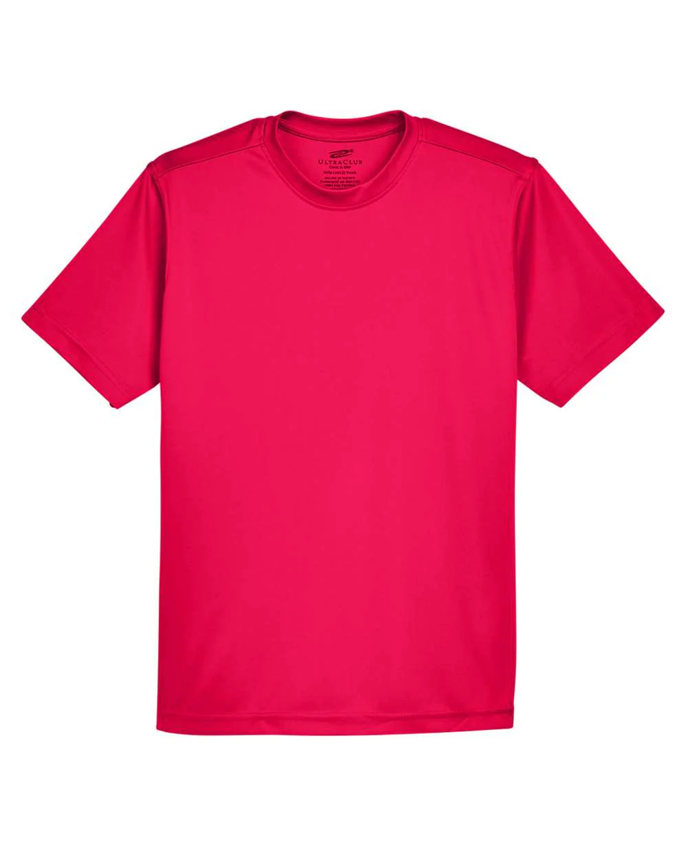 UltraClub-8420Y-Youth Cool & Dry Sport Performance Interlock T-shirt - Image 24