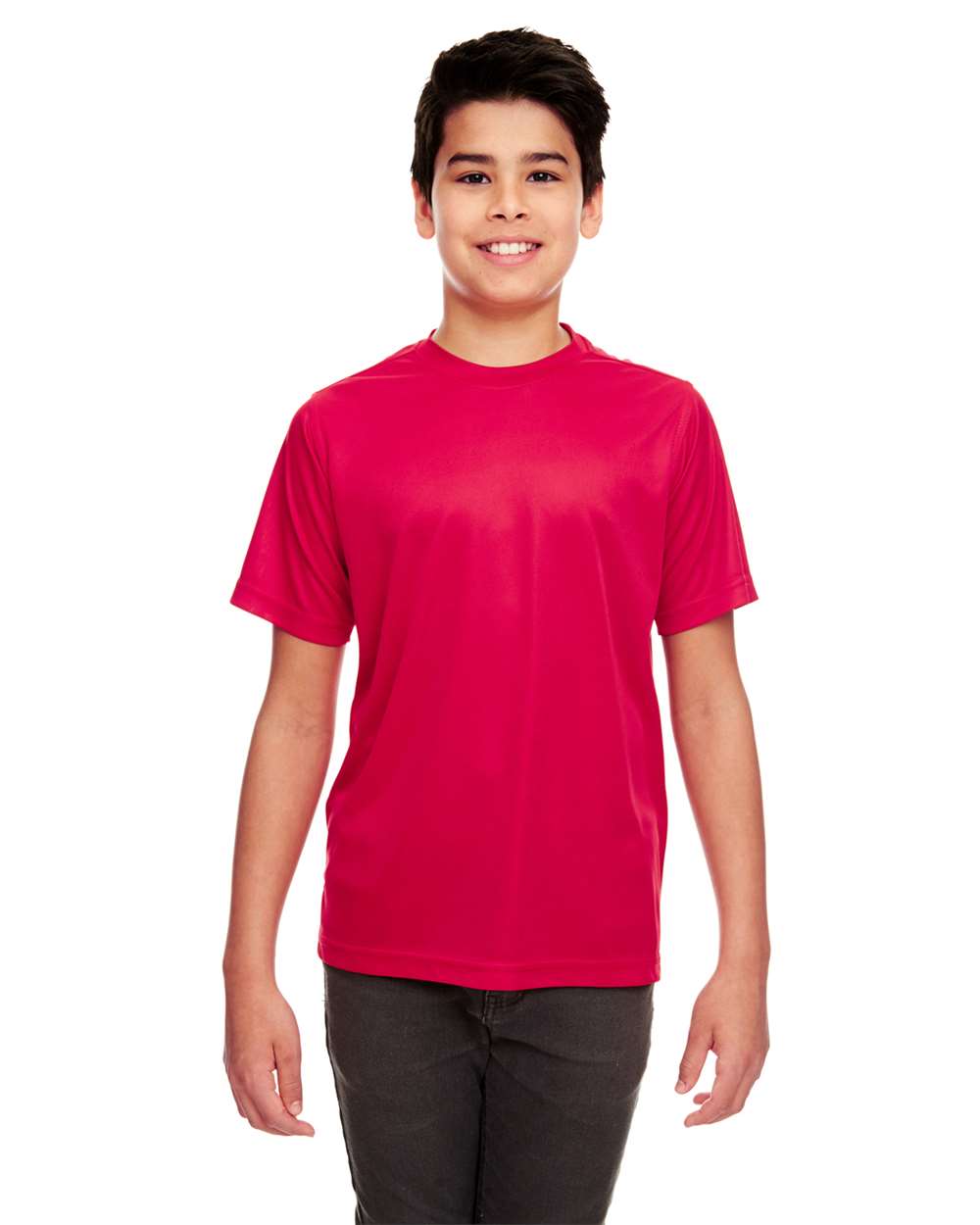 UltraClub-8420Y-Youth Cool & Dry Sport Performance Interlock T-shirt - Image 25