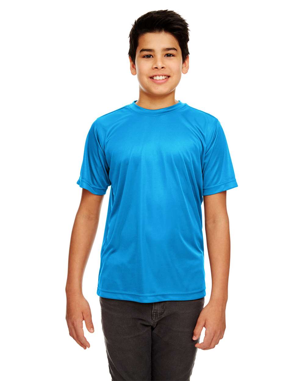 UltraClub-8420Y-Youth Cool & Dry Sport Performance Interlock T-shirt - Image 29
