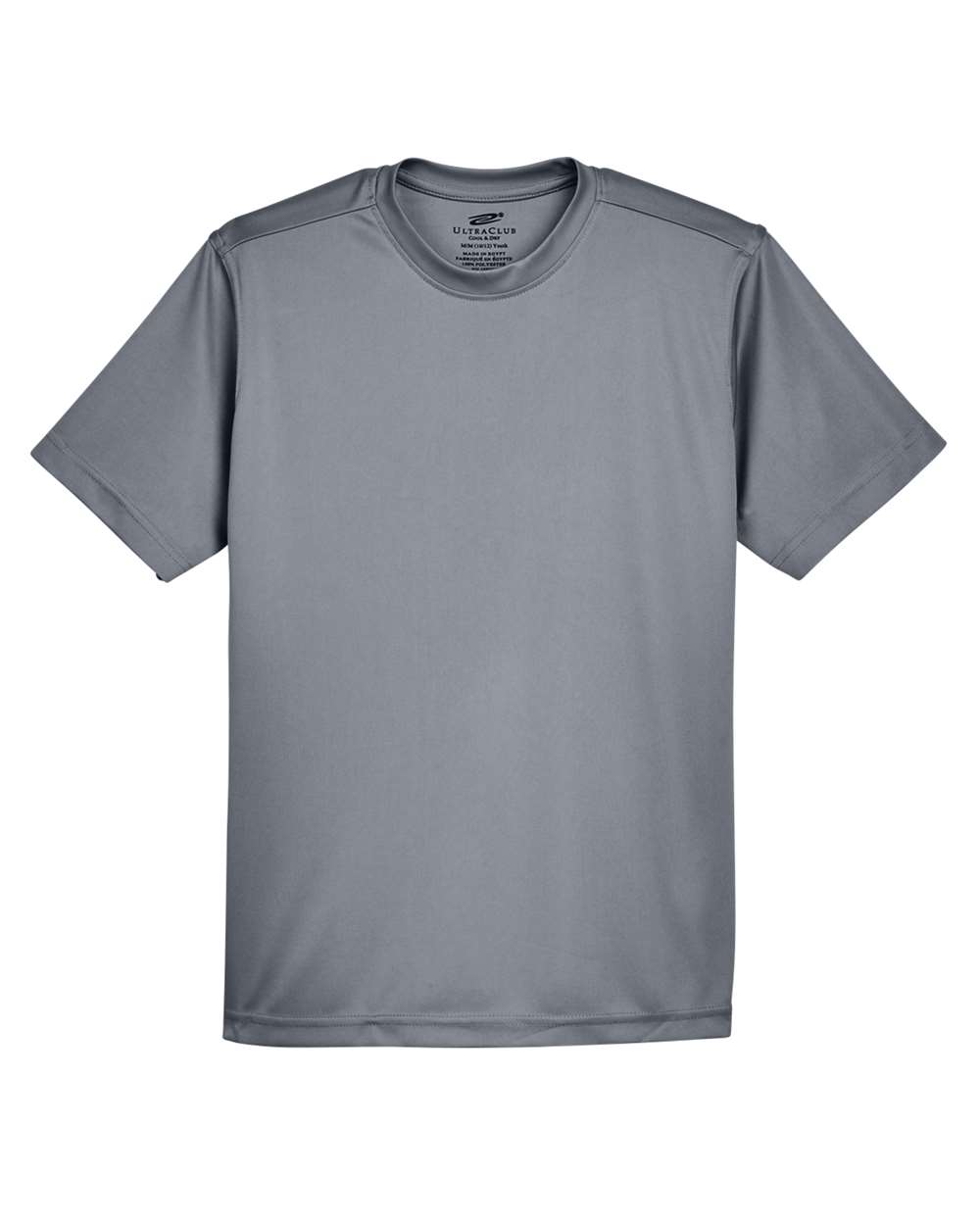 UltraClub-8420Y-Youth Cool & Dry Sport Performance Interlock T-shirt - Image 5
