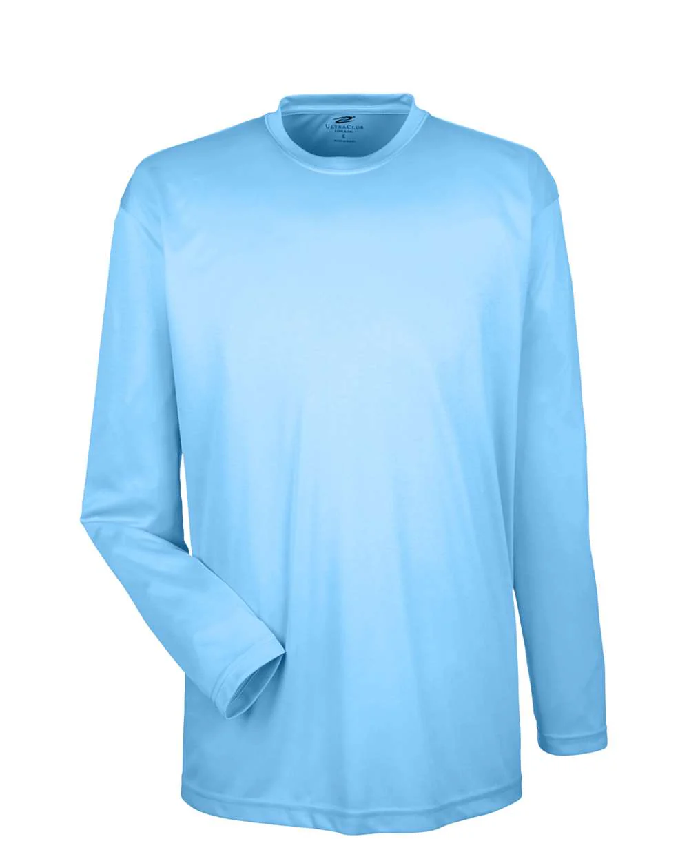 UltraClub-8422-Men's Cool & Dry Sport Long Sleeve Performance Interlock T-Shirt - Image 20