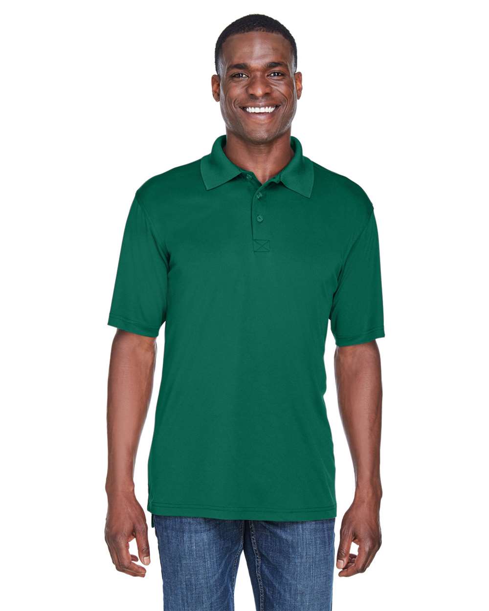 UltraClub-8425-Men's Cool & Dry Sport Performance Interlock Polo - Image 11