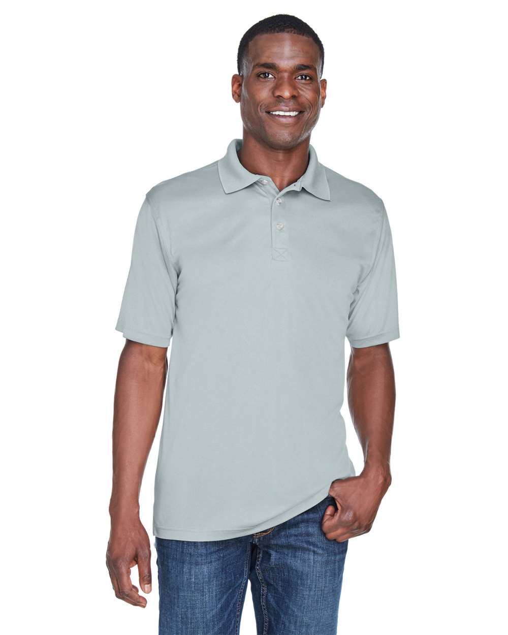 UltraClub-8425-Men's Cool & Dry Sport Performance Interlock Polo - Image 15