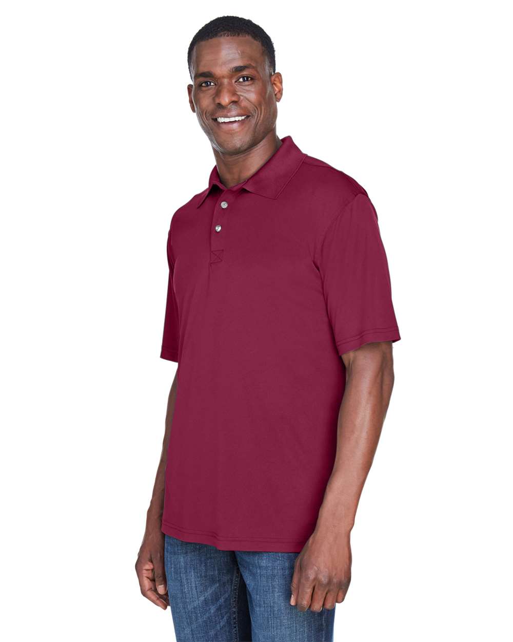 UltraClub-8425-Men's Cool & Dry Sport Performance Interlock Polo - Image 20