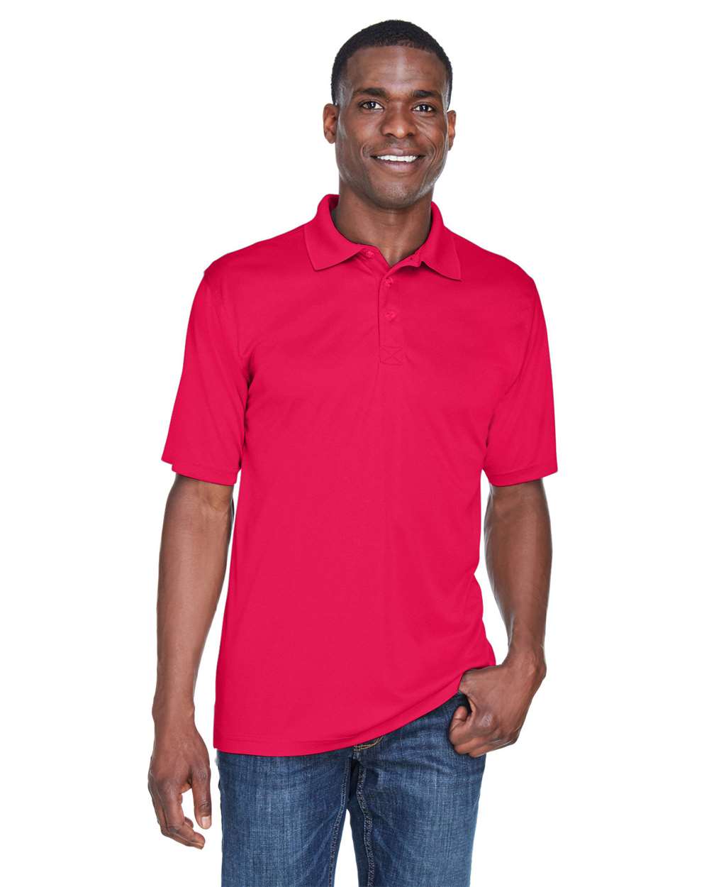 UltraClub-8425-Men's Cool & Dry Sport Performance Interlock Polo - Image 27