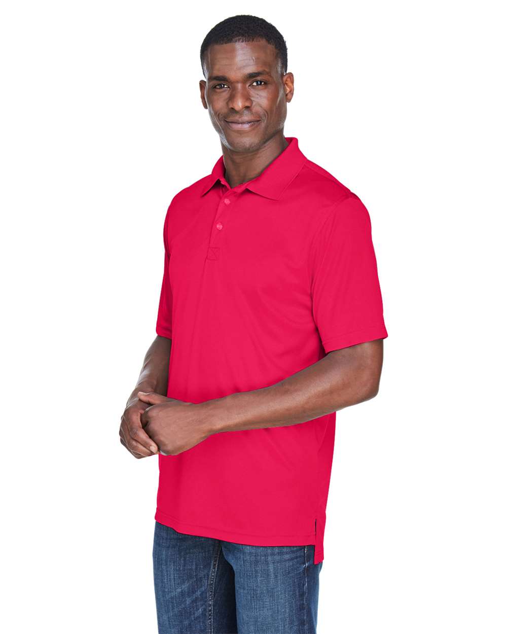 UltraClub-8425-Men's Cool & Dry Sport Performance Interlock Polo - Image 28