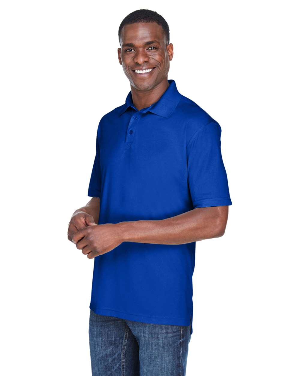 UltraClub-8425-Men's Cool & Dry Sport Performance Interlock Polo - Image 32