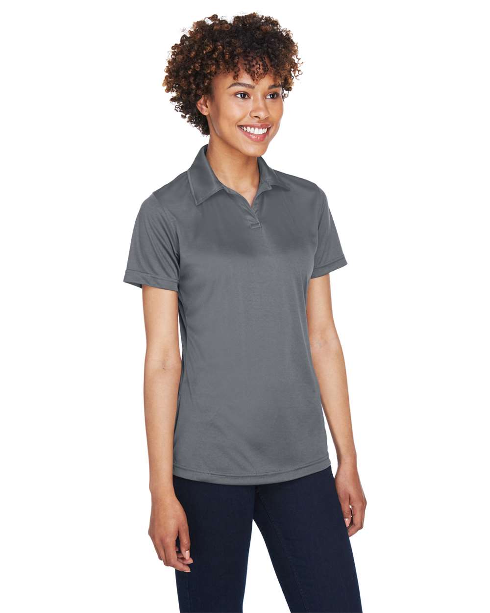 UltraClub-8425L-Women's Cool & Dry Sport Performance Interlock Polo - Image 10