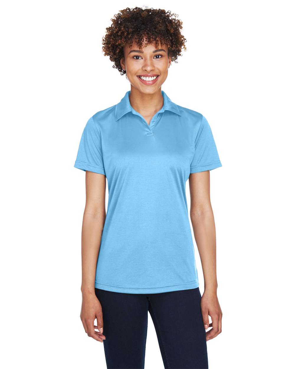 UltraClub-8425L-Women's Cool & Dry Sport Performance Interlock Polo - Image 12
