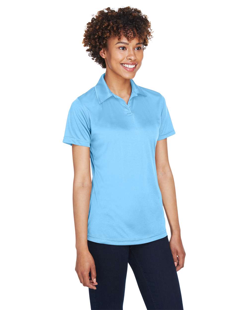 UltraClub-8425L-Women's Cool & Dry Sport Performance Interlock Polo - Image 13
