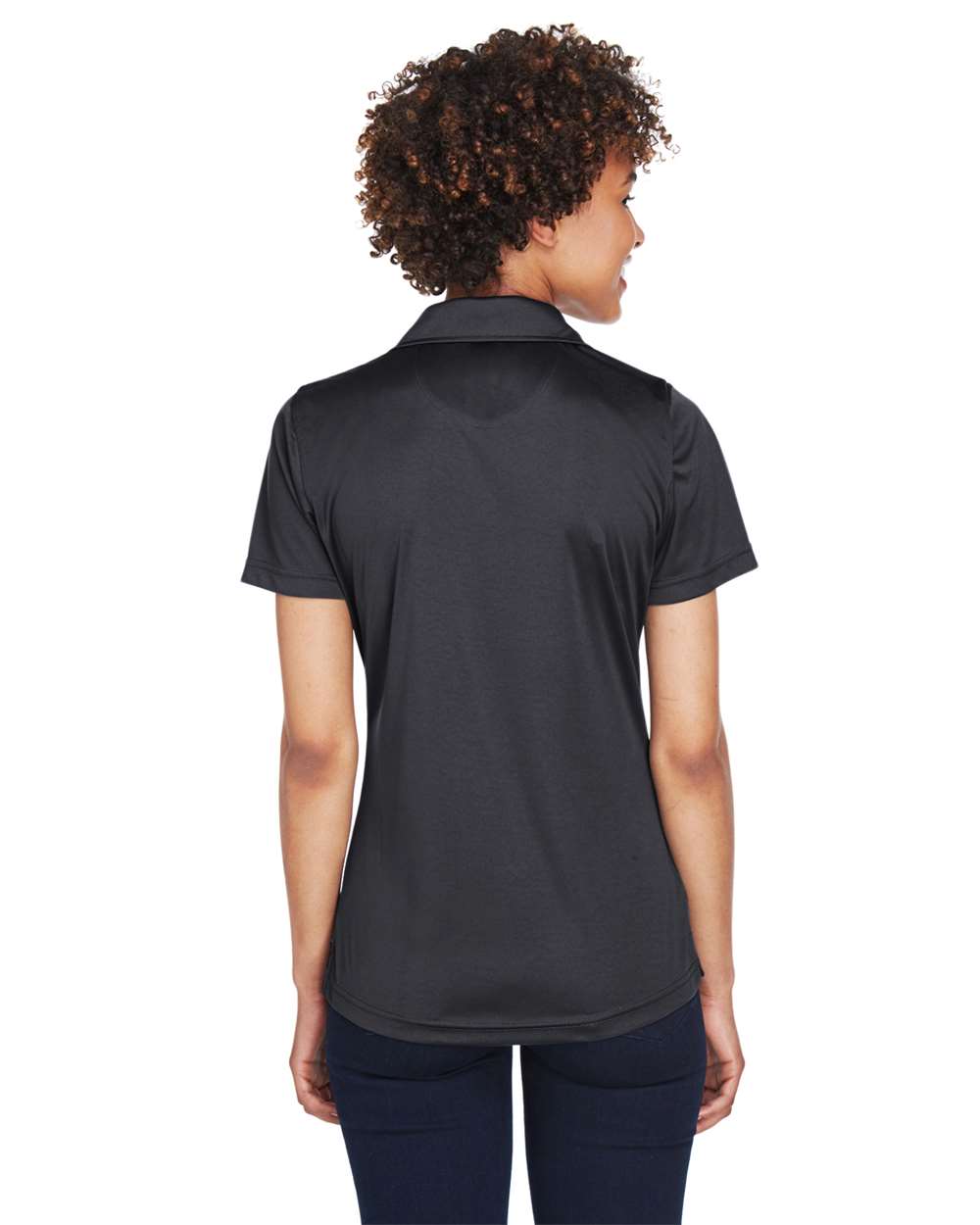 UltraClub-8425L-Women's Cool & Dry Sport Performance Interlock Polo - Image 5