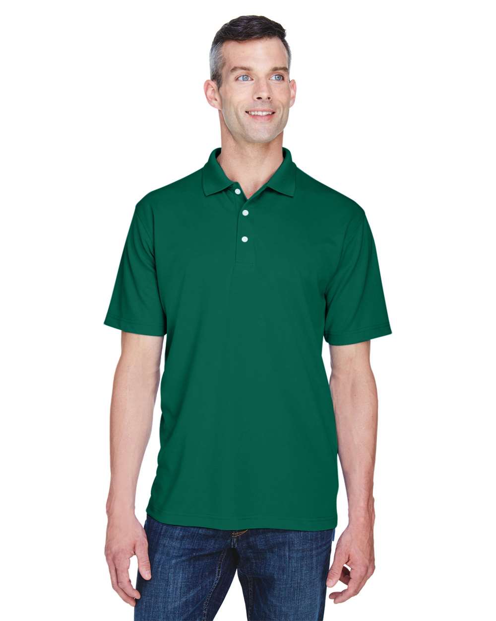 UltraClub-8445-Men's Cool & Dry Stain-Release Performance Polo - Image 11