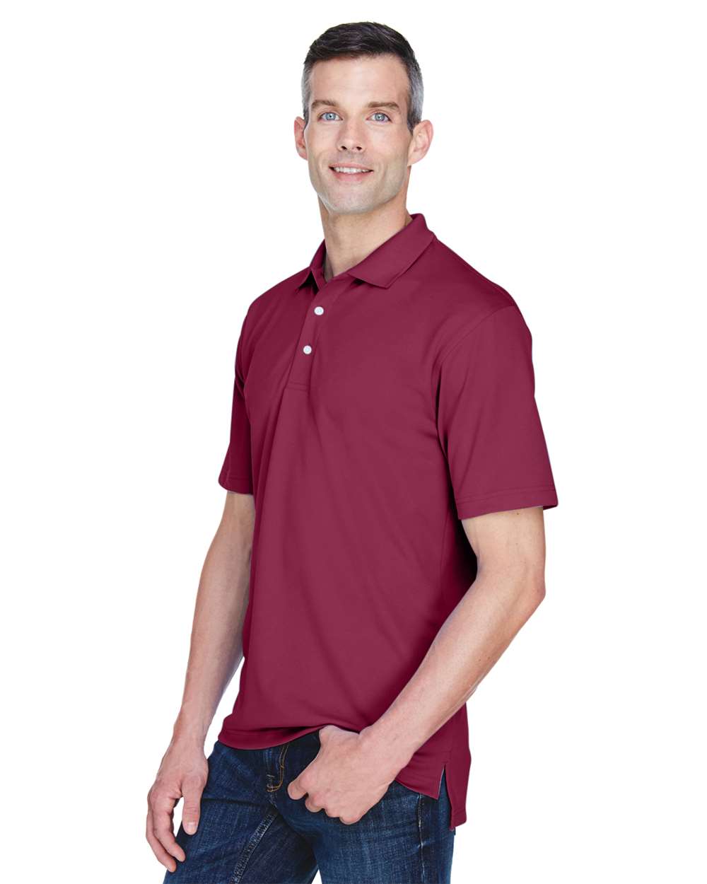 UltraClub-8445-Men's Cool & Dry Stain-Release Performance Polo - Image 16