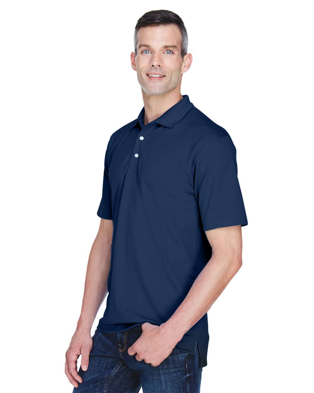 UltraClub-8445-Men's Cool & Dry Stain-Release Performance Polo - Image 20