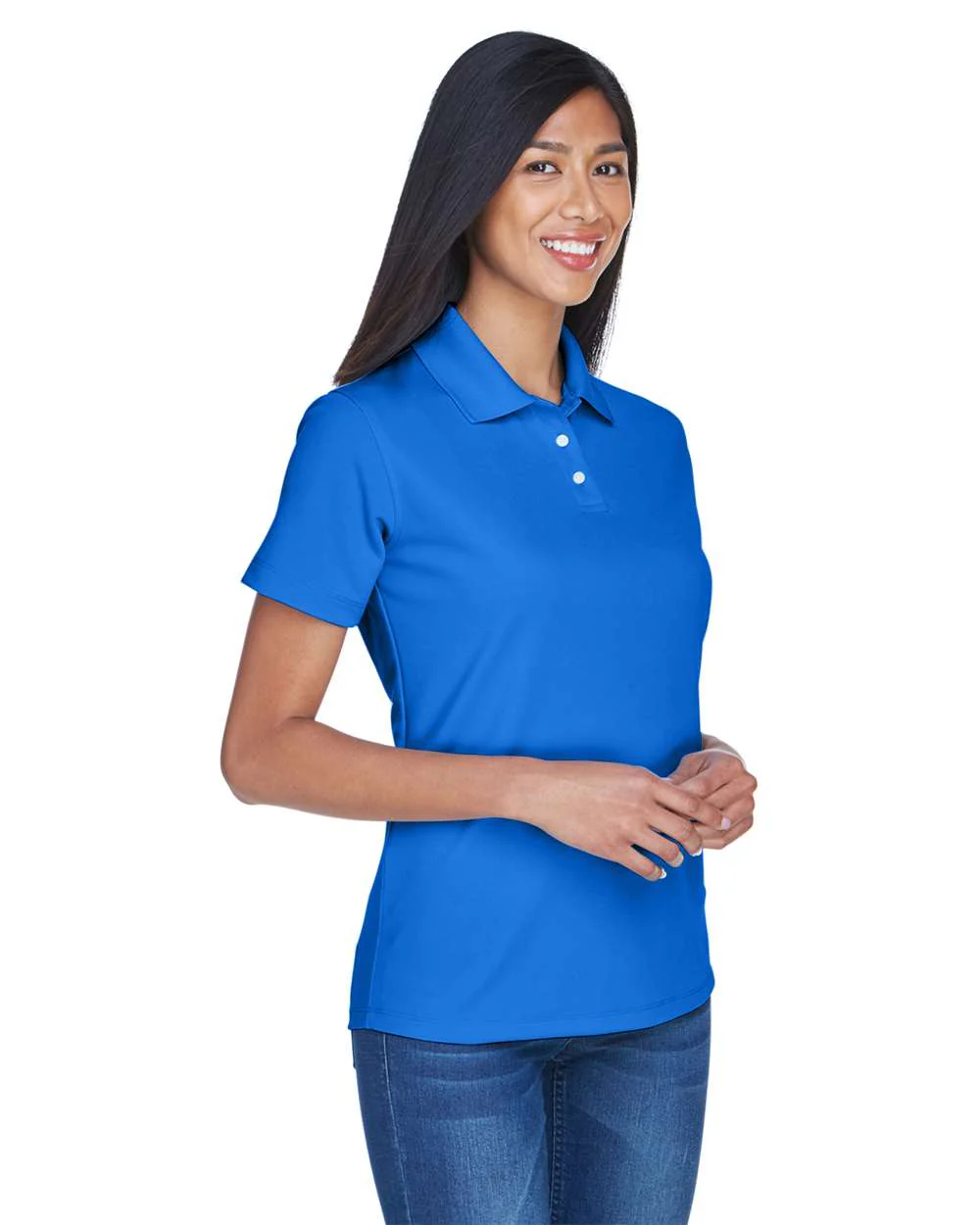 UltraClub-8445L-Women's Cool & Dry Stain-Release Performance Polo - Image 14