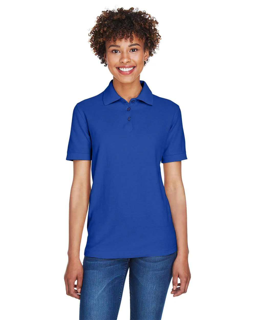 UltraClub-8541-Women's Whisper Pique Polo - Image 12