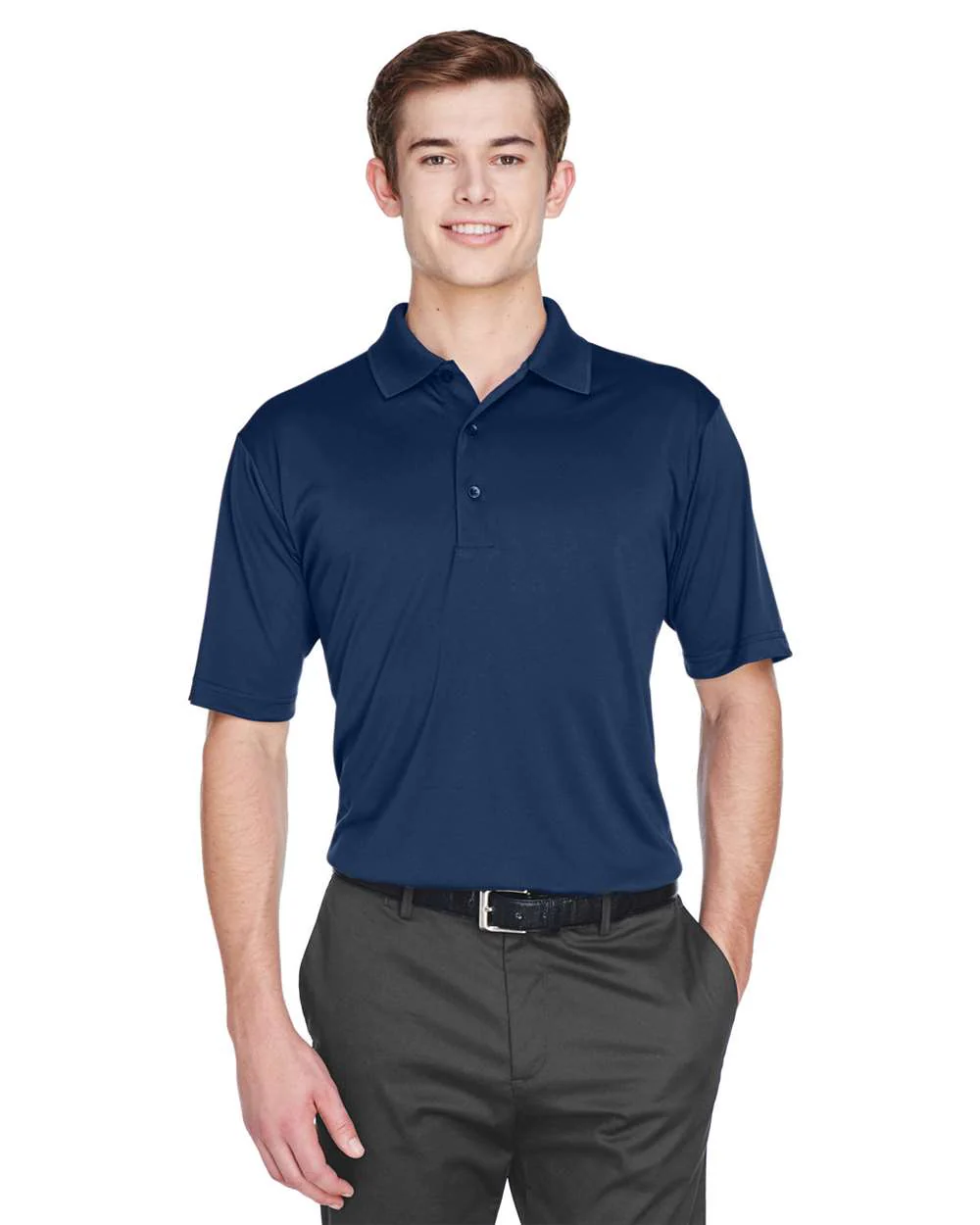 UltraClub-8610-Men's Cool & Dry 8-Star Elite Performance Interlock Polo - Image 11