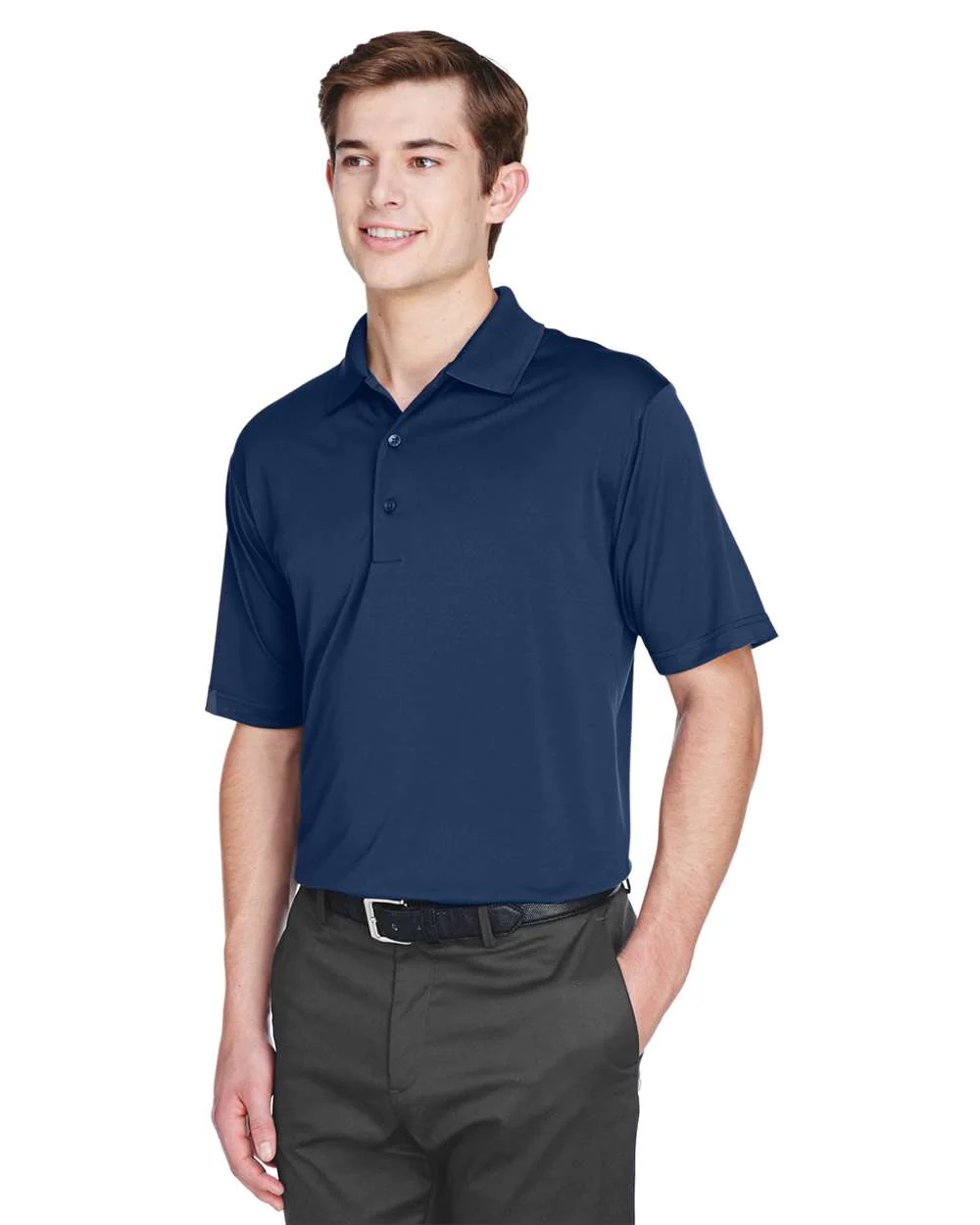 UltraClub-8610-Men's Cool & Dry 8-Star Elite Performance Interlock Polo - Image 12