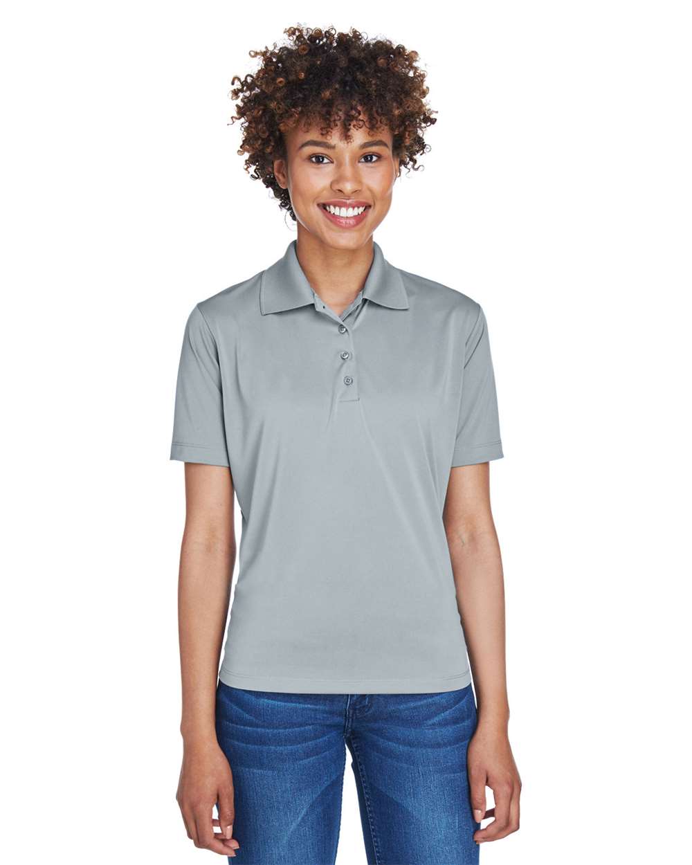 UltraClub-8610L-Women's Cool & Dry 8-Star Elite Performance Interlock Polo - Image 12