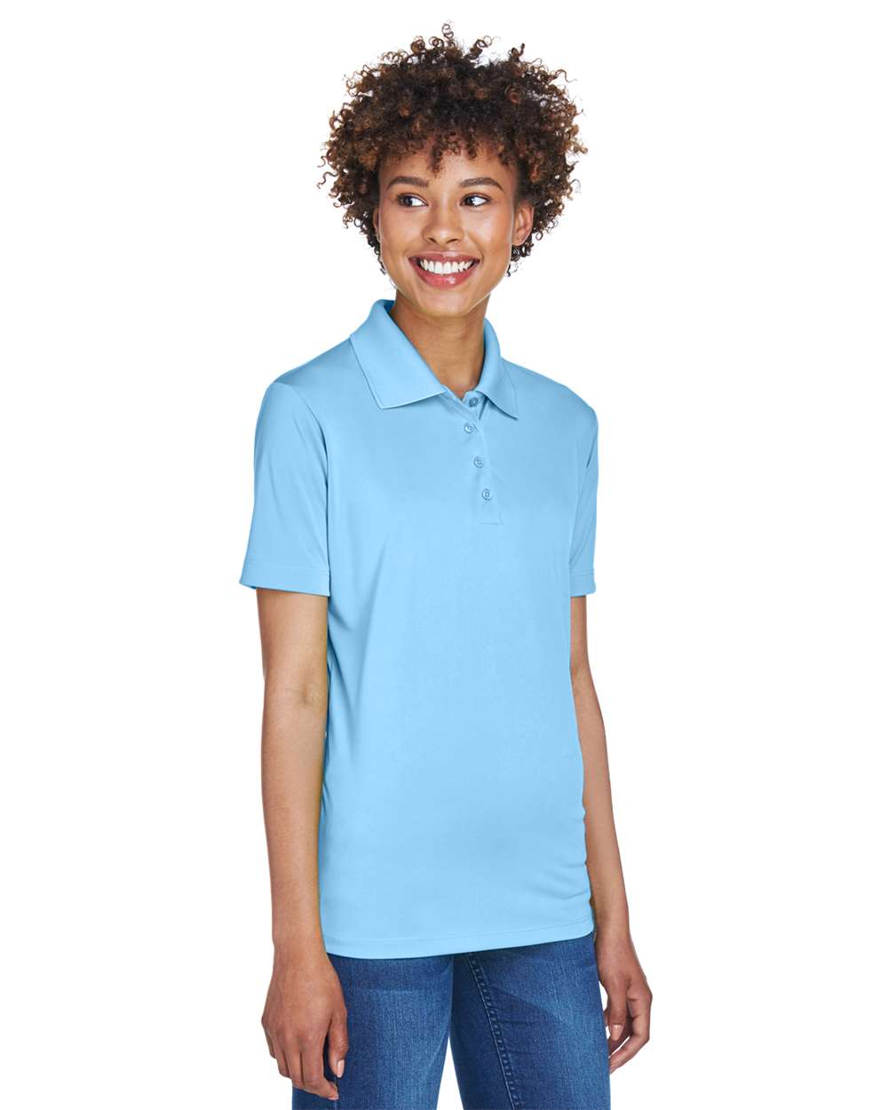 UltraClub-8610L-Women's Cool & Dry 8-Star Elite Performance Interlock Polo - Image 6